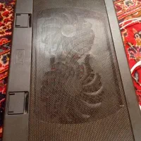 فن خنک کننده زیر لپتاب و یک عدد کیف لپتاپی مارک hp