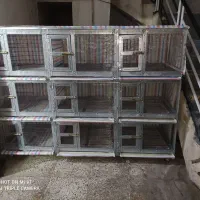ساخت قفس گالوانیزه ابعاد دلخواه کیفیت عالی.