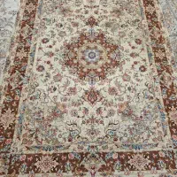 فرش ۳متری چله ابریشم ۵۰رج  طرح علیا