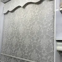 پرده زبرا و پذیرایی و اتاق خواب
