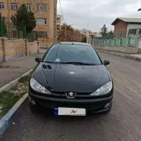 ۲۰۶ مدل ۱۳۸۱مشکی کم کارکرد تیپ۲