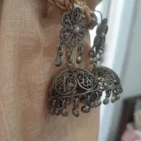 گوشواره نقره عتیقه