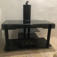 میز زیرتلوزیون شیشه ای ترک جنس عالی وباکیفیت