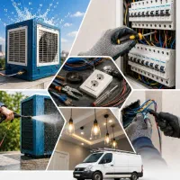 سرویس کولر نصب دوربین نصب ایفون برق کار بهترین قیم