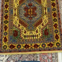 دو عدد قالیچه تمام پشم دستبافت