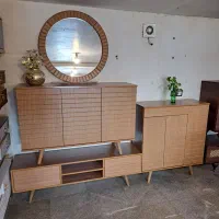 میز ال سی دی آینه و کنسول لنقد و اقساط میزتلویزیو