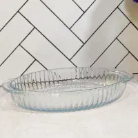 تابه شیشه ای بیضی حاجی ارزانی