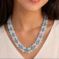 ست دستبند گردنبند زیبا خاص ترند امسال(حتما بخونید)