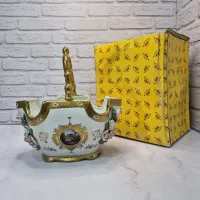 شکلات خوری زنبیلی گلبرجسته (همراه با جعبه)