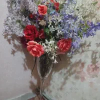 گل و گلدان