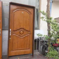 درب ورودی  تمام چوب