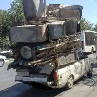 خرید ضایعات همه جور فلز آهن کاغذ بالاترین درب منزل