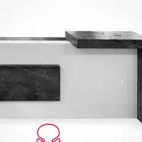 میز کانتر فارسی 2116 جی ار گالری