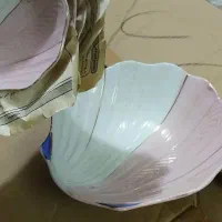 ۶ عدد کاسه قدیمی انتیک ۳۵ سال داخل کارتن نو نو