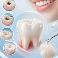 ترمیم تمامی دندان‌های پوسیده و تخریب‌شده