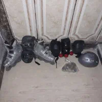 اسکیت وکلاه وزانوبند