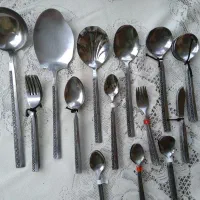 قاشق چنگال مستعمل قدیمی