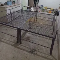 ۲ عدد تخت اهنی