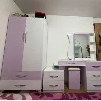سرویس خواب دخترونه(کمد، میزارایش،پرده، میزکامپیوتر