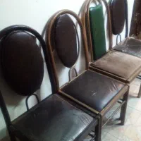 ۴ عدد صنلی آهنی