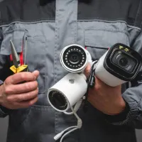 نصاب انواع دوربین های مداربسته AHD و ip( تحت شبکه)