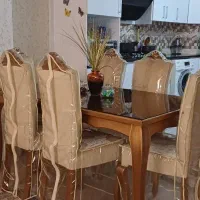 ناهارخوری ۶نفره در حد نونو..تا ب حال استفاده نشده
