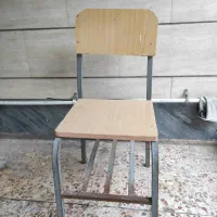صندلی دانشجویی آهنی  ام دی اف ترک ۶عدد  خارجیه