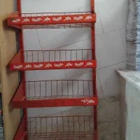 استند چیپس و پفک چرخدار کاملا سالم