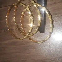 النگو طلا شماره ۴ هر کدوم تقریبا ۹ گرم