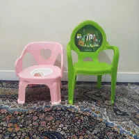 ۲ عدد صندلی بچه درحدنو