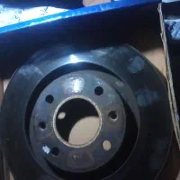 یک جفت دیسک چرخ ترمز جلو پژو کارکرد بدون هیچ تابی