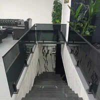 جام بالکنی پارتیشن نرده شیشه کرکره برقی جک