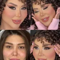 میکاپ شنیون لوکس