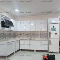 شیک ترین رنگ کابینت‌احمدی مدرن سفید فانتزی 9786