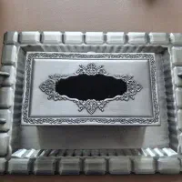 سینی و جا دستمال کاغذی