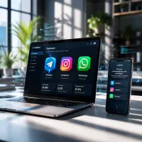 چت‌بات و ربات تلگرام، اینستاگرام، واتس‌اپ، بله