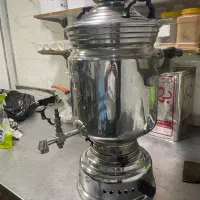 سماور ۱۲لیتر سنتی قهوه خانه ای