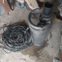 کفکش 45 متری دو جداره تمام استیل 2 اینچ با کابل