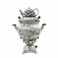 سماور های طرح دار همراه با قوری ( ارزانترین قیمت )