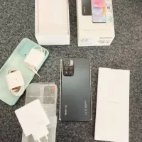 گوشی note11por plusG5 حافظه 256 رم 8 شارژر 120 وات