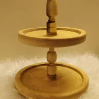 شیرینی خوری دست ساز چوبی