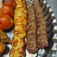 رستوران زاگرس . تهیه غذا ، چلو کبابی