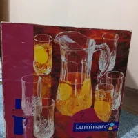 پارچ و لیوان لومینارک اصل فرانسه