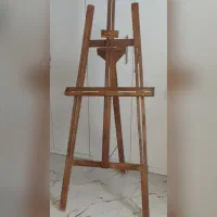 سه پایه نقاشی دوشیاره رنگ شده (رنگی)