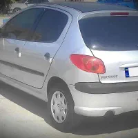 پژو 206مدل 86کارمندی