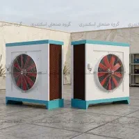 کولر صنعتی آبی سلولزی ظرفیت 32 هزار موتور 1 اسب