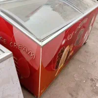 یخچال بستنی  کشویی دو درب مغازه دوعدد