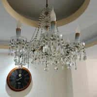 ۳عدد لوستر کریستالی ۶شاخه