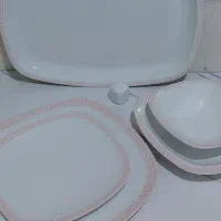 سرویس چینی ۱۸ نفره برند زرین درجه ۱همراه کارتن