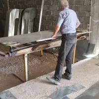 دستگاه خم ضربدر کانال کولر و میز کار